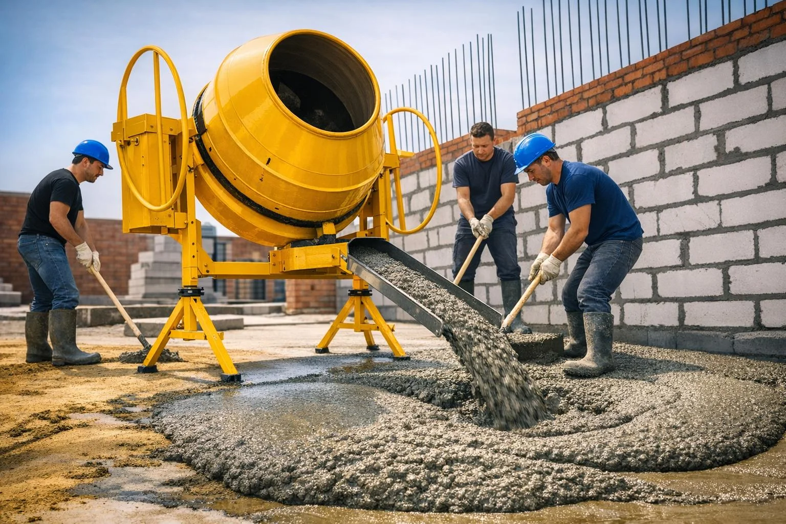Betoneiras para locação